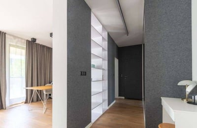 Аренда современной 2-комнатной квартиры, 50 м², район Мокотув, Варшава, Польша